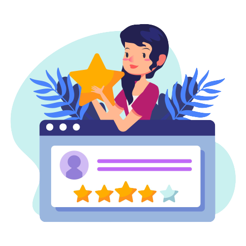 reviews illustration